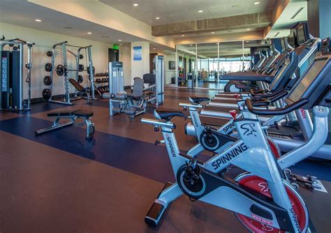 Fully equipped fitness center